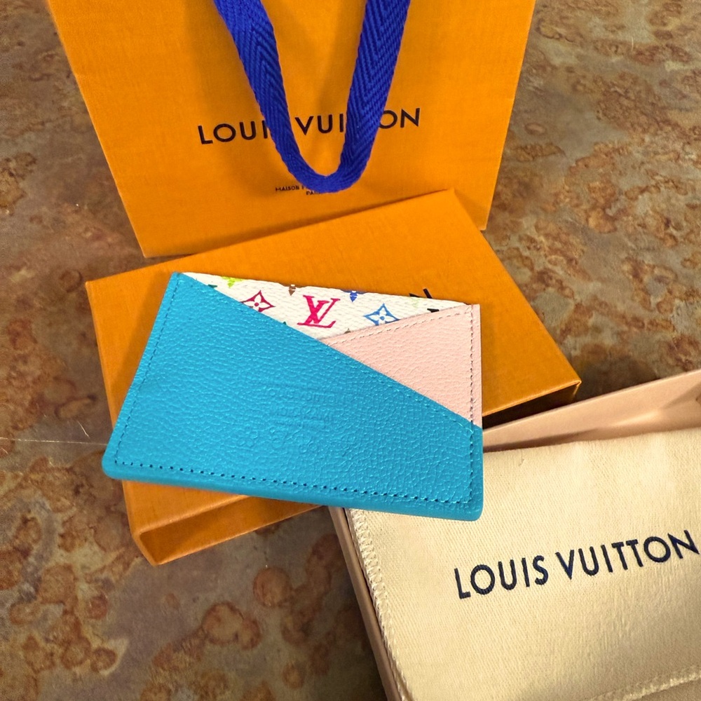 Louis Vuitton Murakami Criss Cross Card Holder